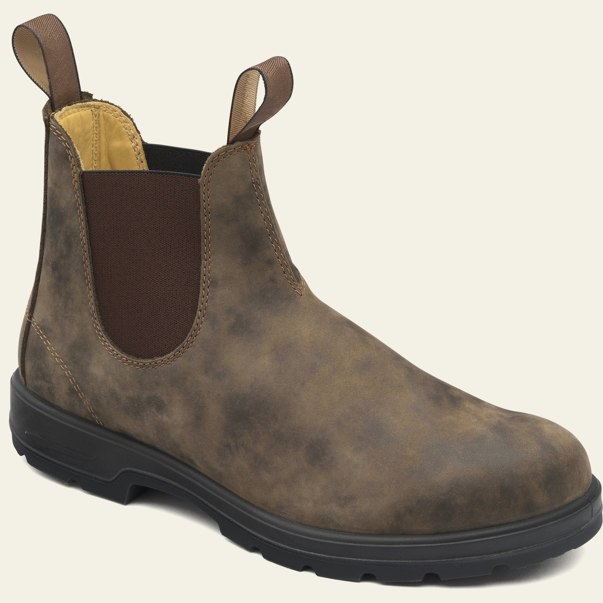 Women's Chelsea Boots – Slip On Stretch Side Gusset Rugged Sole Outdoor Casual