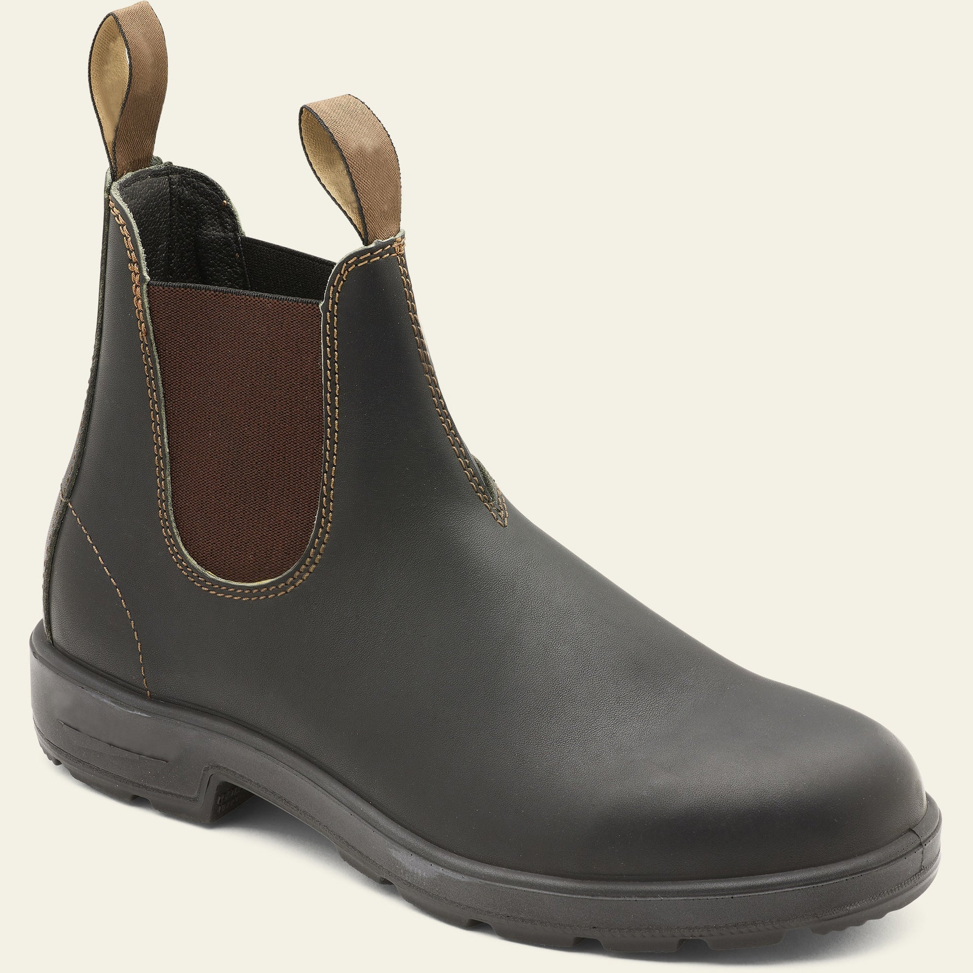Women's Chelsea Boots – Slip On Stretch Side Gusset Rugged Sole Outdoor Casual