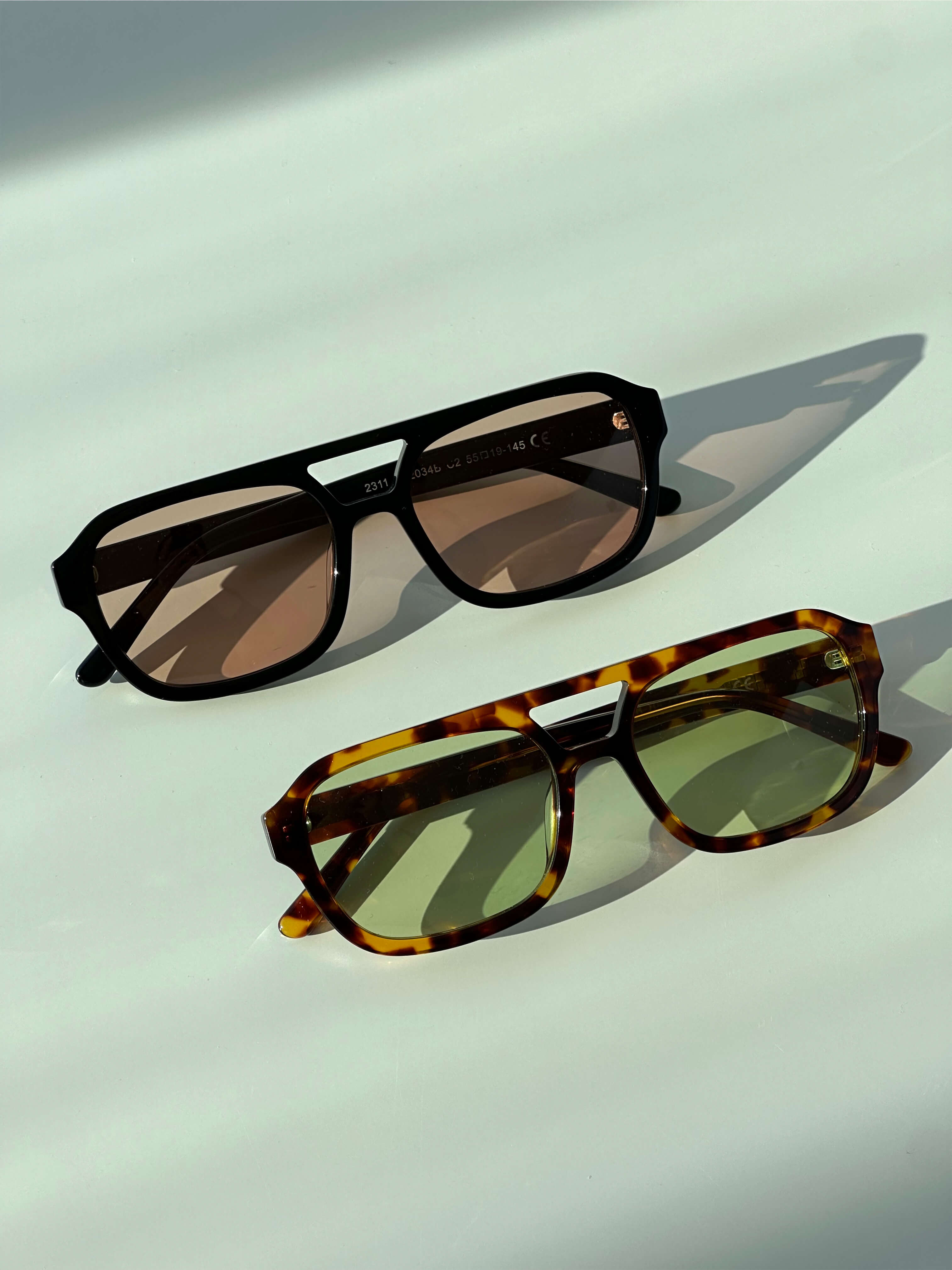 Women's Square Frame Tinted Lens Sunglasses – Double Bridge Casual